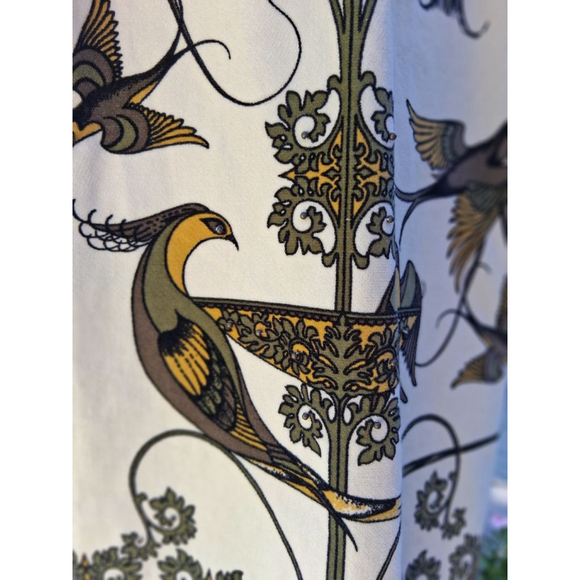 RARE 😍 Free People Smocked Embellished Bird Print Mini Dress Sz.4 NWOT - Picture 6 of 14